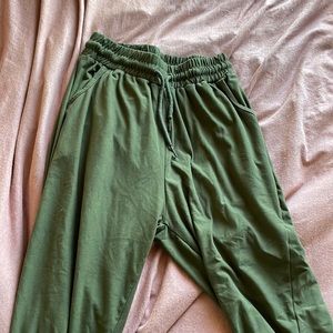 Olive Green Joggers